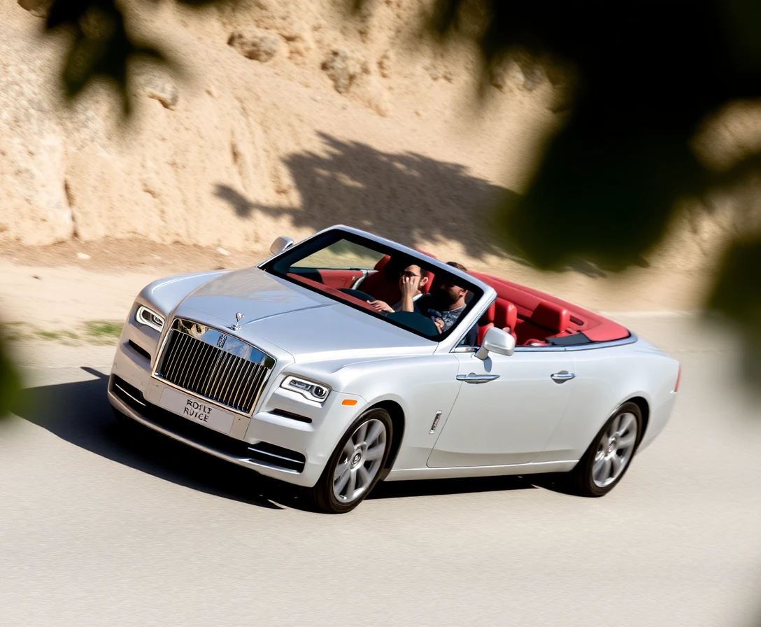 Rolls-Royce Dawn, vue de profil